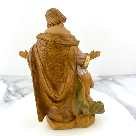 Fontanini Jesus, Mary and Joseph Figurine by Roman Fontanini Heirloom Nativity - Picture 7 of 11